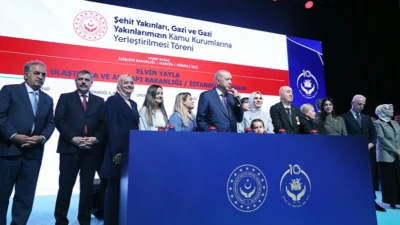  Cumhurbaşkanı Erdoğan, “Şehit Yakınları,
